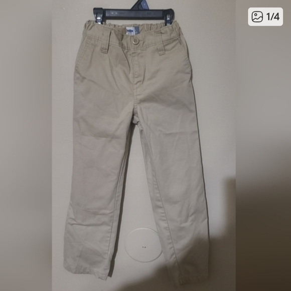 Children's Place Black Long Sleeve Shirt Size 7/8, Old Navy Pants Size 7 - Picture 5 of 7